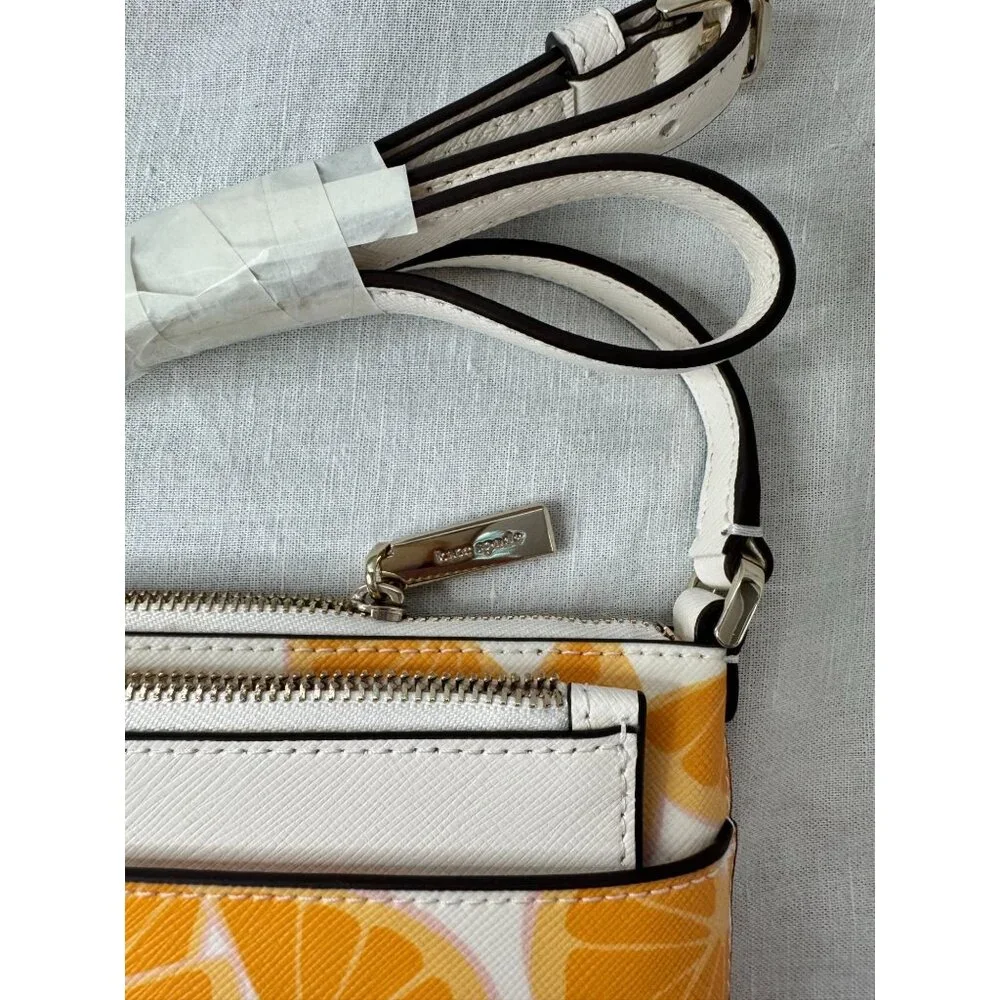 Kate‎ Spade Sadie Orange slice crossbody/pouch set NWT
